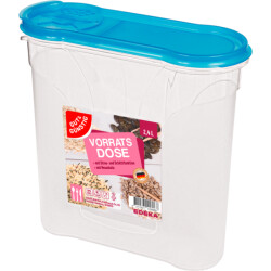 Gut & Günstig Vorratsdose blau 2,4l