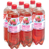 Gut & Günstig Aktiv Schorle Himbeer-Rhabarber...