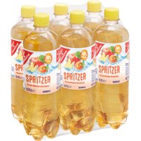 Gut & Günstig Aktiv Schorle Pfirsich-Melone 6er...