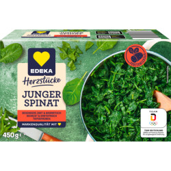 EDEKA Junger Spinat gehackt portioniert 450g