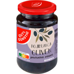 Gut & Günstig Hojiblanca Oliven geschwärzt,...