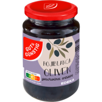 Gut & Günstig Hojiblanca Oliven geschwärzt,...