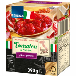 EDEKA Italia Tomaten in Stücken pikant gewürzt...