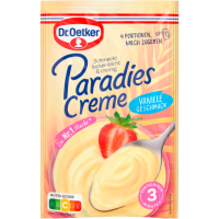 Dr.Oetker Paradies Creme Vanille für 300ml 60g