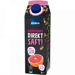 EDEKA Premium Grapefruit Direktsaft 1l