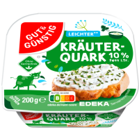 Gut & Günstig Kräuterquark leicht 10% Fett...