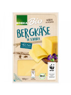 EDEKA Bio Bergbauern Bergkäse Scheiben 45% 125g