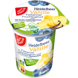 Gut & Günstig Fruchtjoghurt 1,5% Heidelbeer...