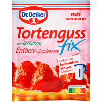 Dr.Oetker Tortenguss Fix Erdbeer für 250ml 50g