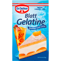 Dr.Oetker Blatt Gelatine weiß 10g