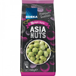 EDEKA Asia Nuts Wasabi Style w&uuml;rzig scharf 150g