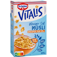 Dr.Oetker Vitalis Müsli Knusper Pur weniger...