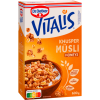 Dr.Oetker Vitalis Knusper Müsli Honeys 600g