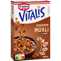 Dr.Oetker Vitalis Knusper Schoko Müsli 1500g