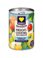 EDEKA 5-Fruchtcocktail in Birnen-und Pfirsichsaft 410g