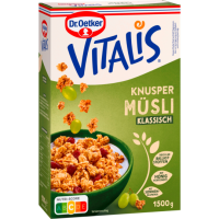 Dr.Oetker Vitalis Knusper Müsli 1500g