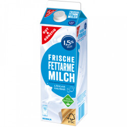 Gut & Günstig H-Milch längerhaltbar 1,5% 1l