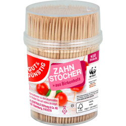 Gut & Günstig Zahnstocher 450er