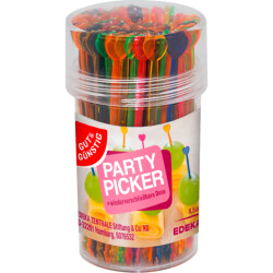 Gut & Günstig Partypicker farbig 100er