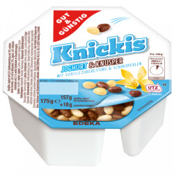 Gut & Günstig Joghurt & Knusper Vanille und...