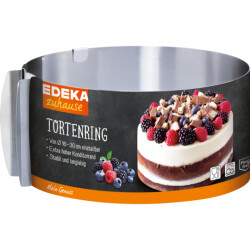 EDEKA Zu Hause Tortenring Metall 9cm