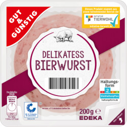Gut & Günstig Bierwurst 200g QS