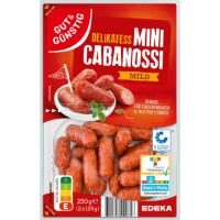 Gut & Günstig Mini Cabanossi mild 250g