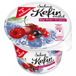 Gut & Günstig Sahne-Kefir rote Grütze 250g