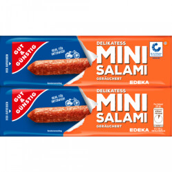 Gut & Günstig Mini-Salami 2er 25g