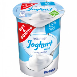 Gut & Günstig fettarmer Joghurt 1,5% 500g