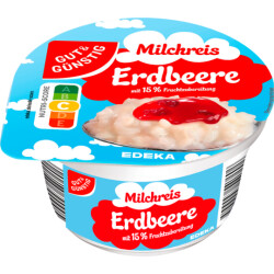 Gut & Günstig Milchreis Erdbeere 200g