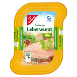 Gut & Günstig Delikatess Leberwurst fein 175g