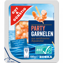 Gut & Günstig Party Garnelen aus zertifizierter...