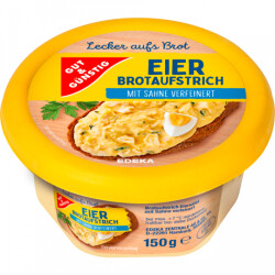 Gut & Günstig Brotaufstrich Ei Schnittlauch 150g