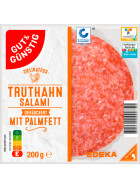 Gut & Günstig Delikatess Truthahnsalami mit Palmfett 200g