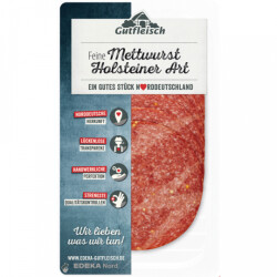 Gutfleisch Holsteiner Mettwurst fein 80g