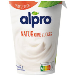 Alpro Soya Joghurtalternative Natur ungesüßt 500g