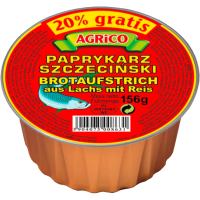 Agrico Brotaufstrich Paprykarz szczecinsk 156g