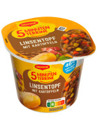 Maggi 5 Minuten Terrine Linsentopf Kartoffeln 49g