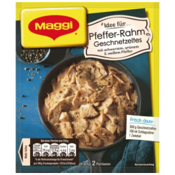 Maggi Fix Pfeffer Rahm Geschnetzeltes 31g