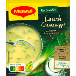 Maggi Für Genießer Suppe Lauch Creme für...