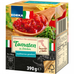 EDEKA Italia Tomaten in St&uuml;cken mit mediterraner...