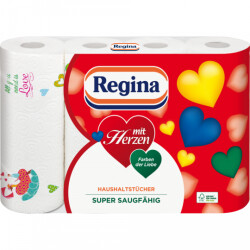 Regina Küchentücher Herz 4x45 Blatt