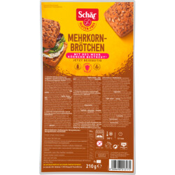 Schär Mehrkornbrötchen 4er