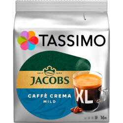 Tassimo Jacobs Caffe Crema Mild XL 16ST 128g
