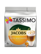 Tassimo Jacobs Kapseln Latte Macciato Caramel 8+8ST 268g