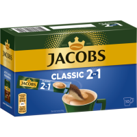 Jacobs Kaffee Instant Getr&auml;nk 2in1 10ST 140g