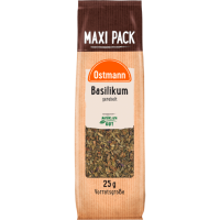 Ostmann Basilikum gerebelt, Beutel