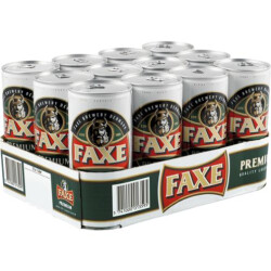 Faxe Premium Quality Lager Beer 12x1l