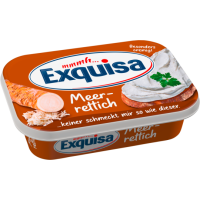 Exquisa Frischkäse Meerrettich 60% Fett i.Tr. 200g